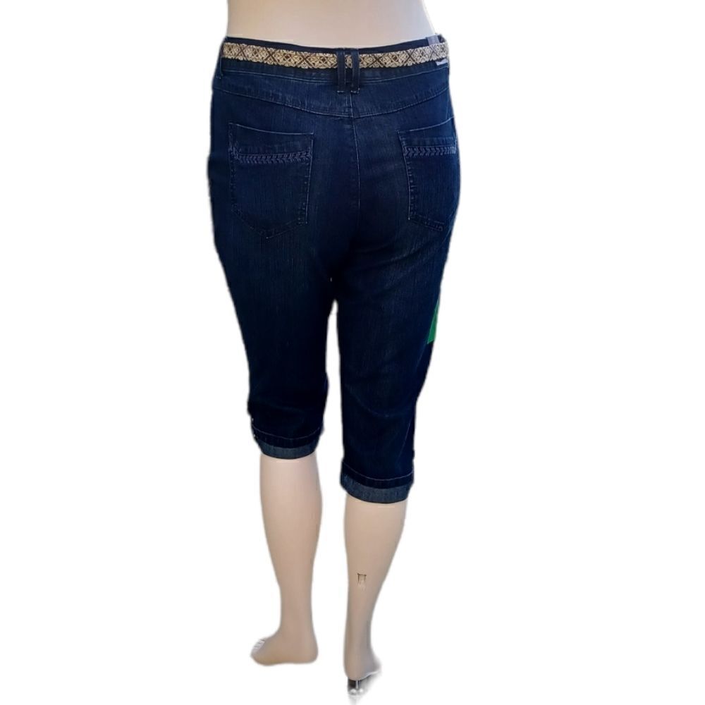 615019....Gloria Vanderbilt Crop Jeans Size 12, W30" 16"Inseam 10"Rise - Picture 6 of 8